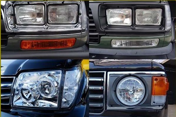 ４WDのカスタムランプ